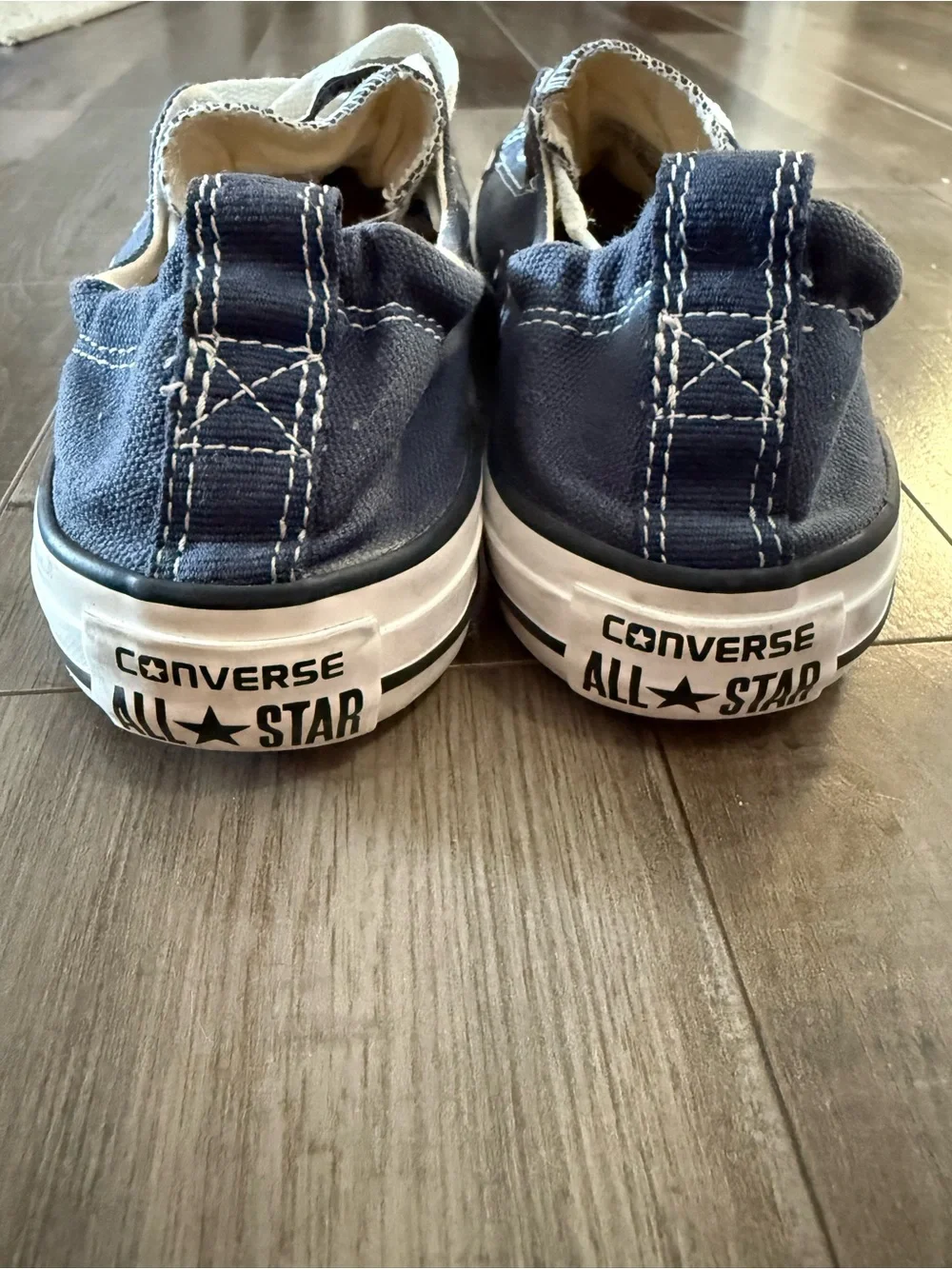 Converse Low Top Sneakers - Navy Blue - Picture 6 of 8